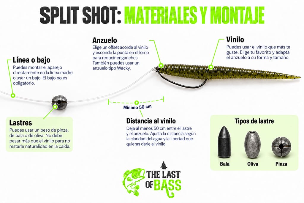 Guía del montaje Split Shot