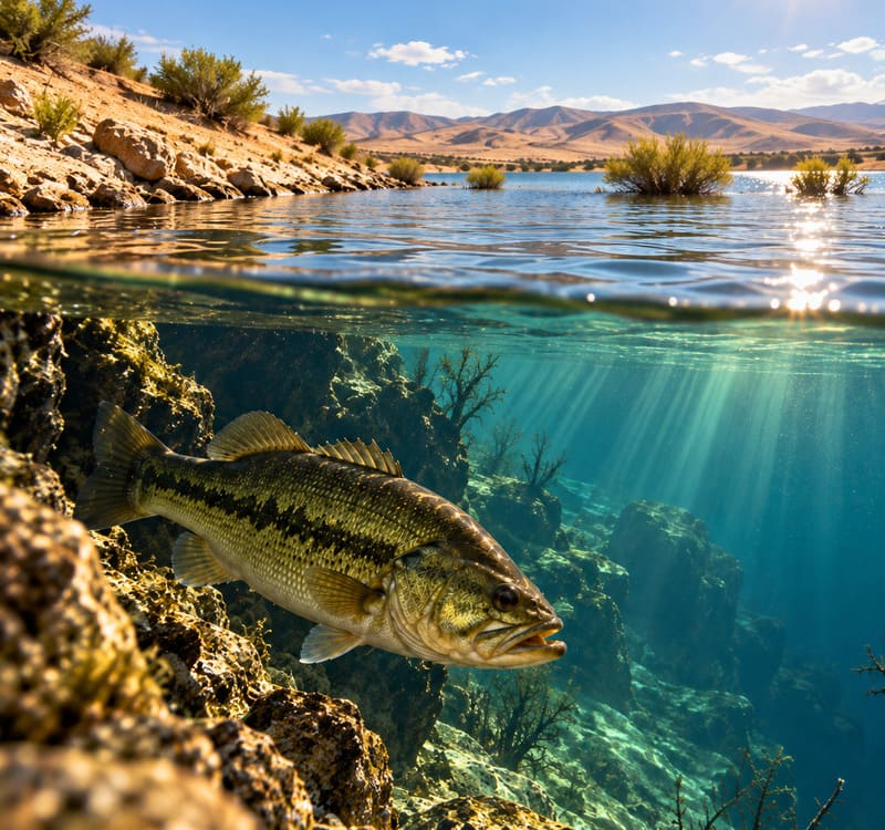 Pesca del Black Bass en verano