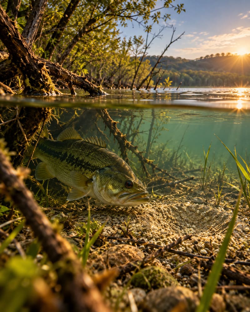 Pesca del Black Bass en primavera